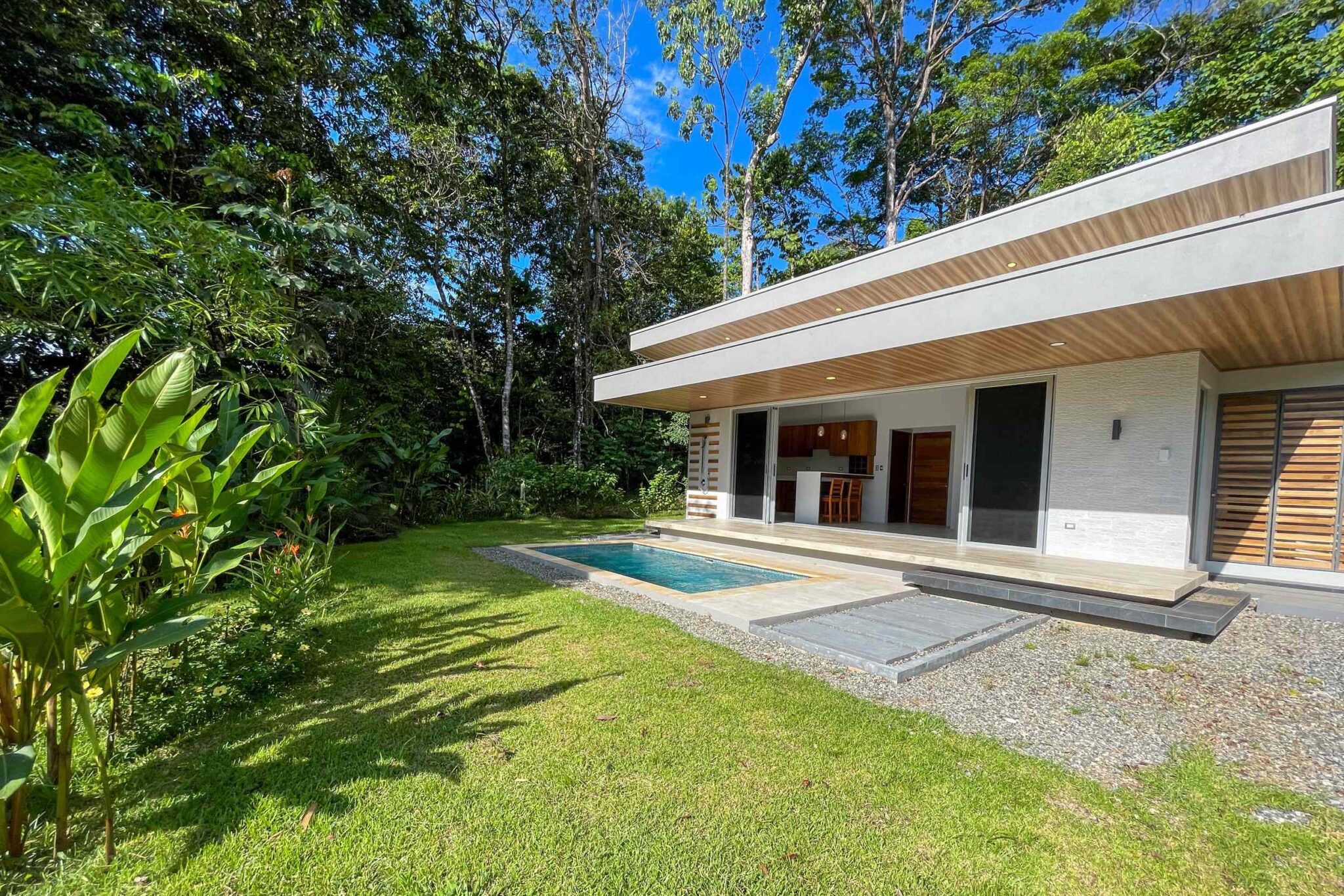 New Construction 2-Bedroom House with Pool & Natural Jungle Setting in Ojochal Costa Rica