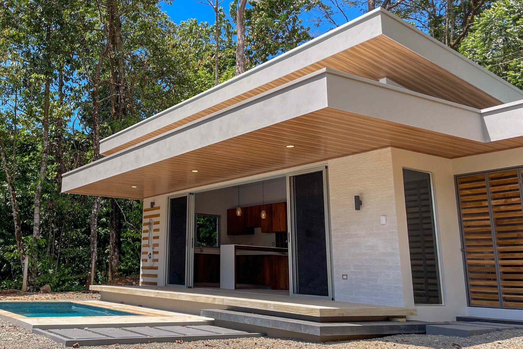 New Construction 2-Bedroom House with Pool & Natural Jungle Setting in Ojochal Costa Rica