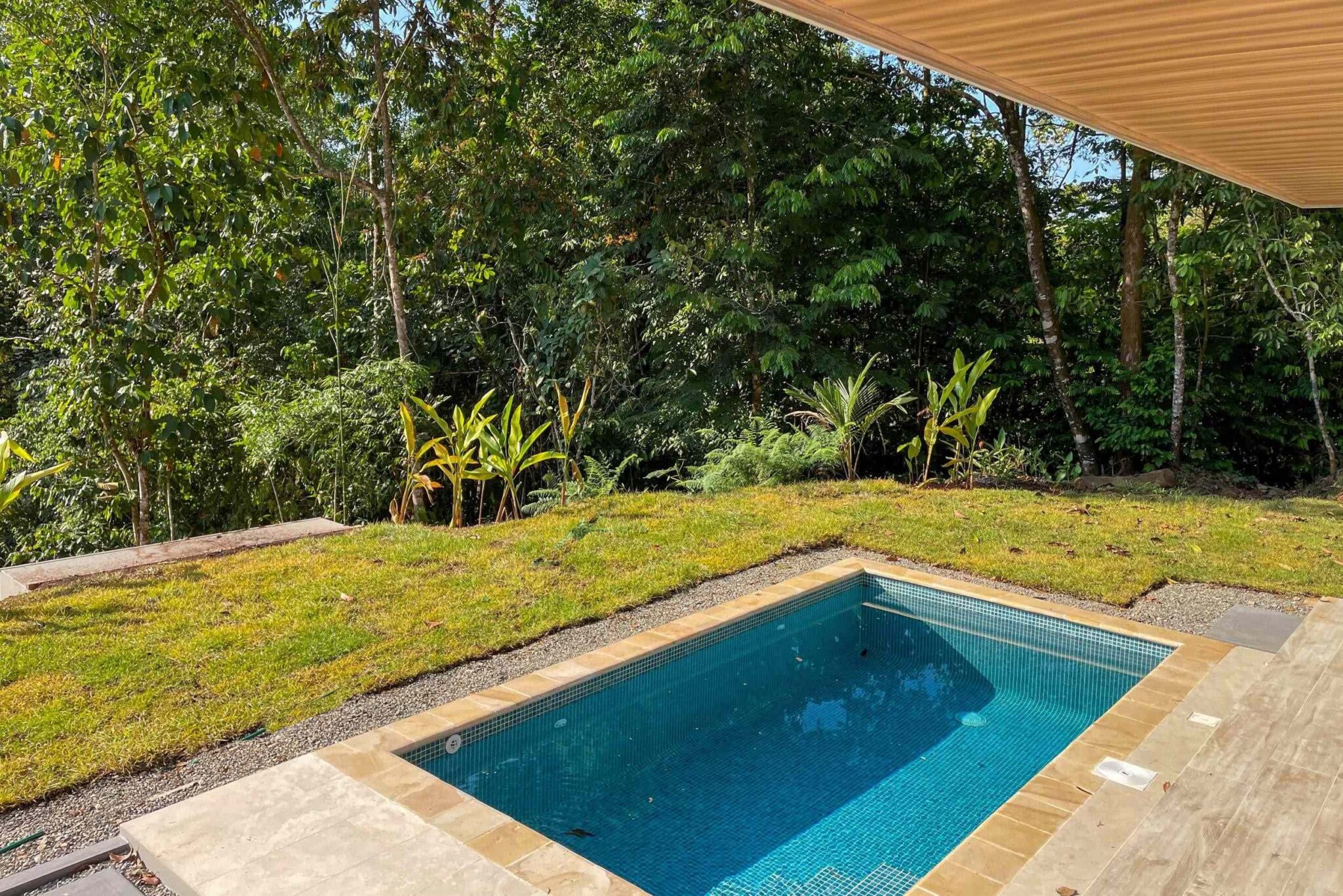 New Construction 2-Bedroom House with Pool & Natural Jungle Setting in Ojochal Costa Rica