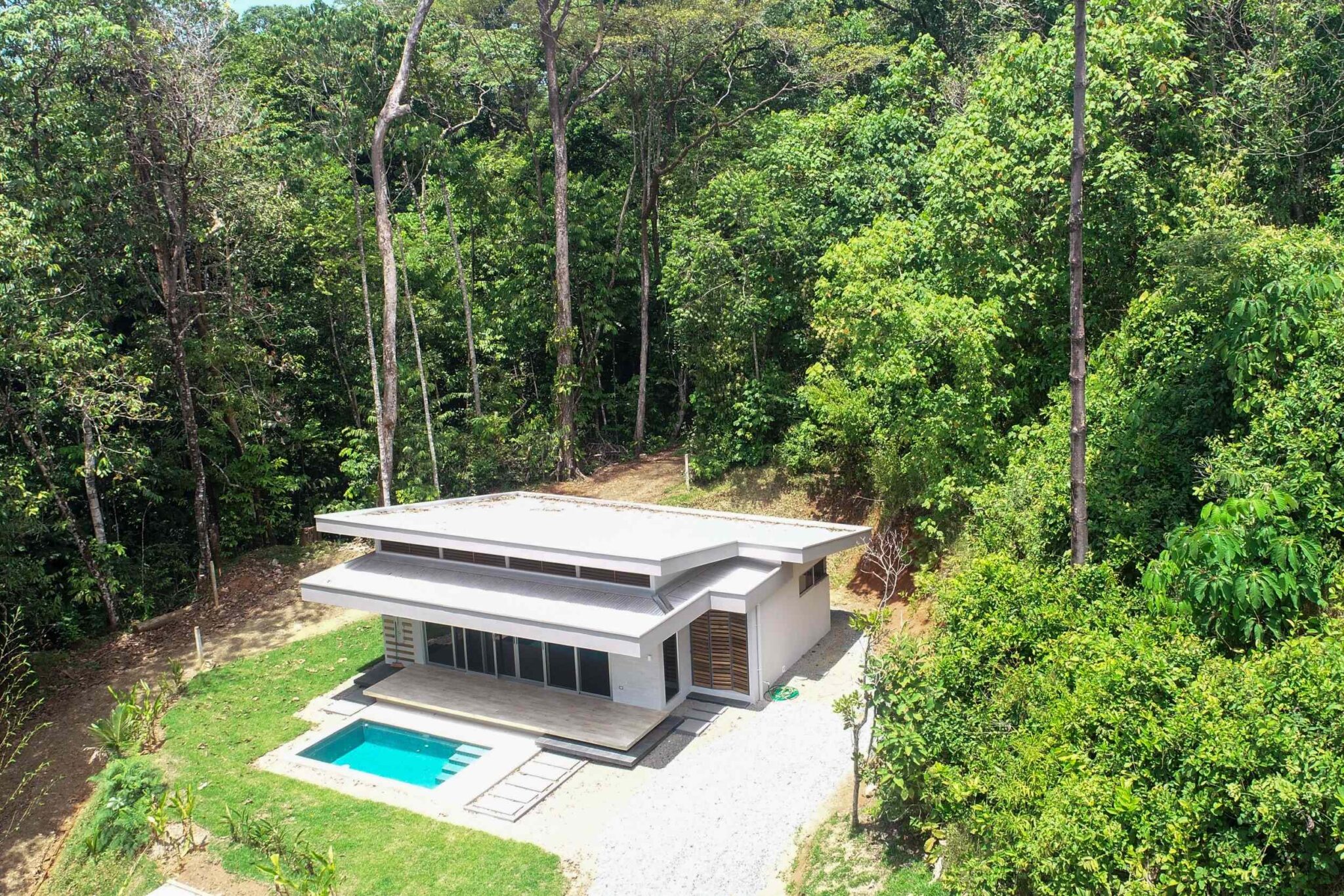 New Construction 2-Bedroom House with Pool & Natural Jungle Setting in Ojochal Costa Rica