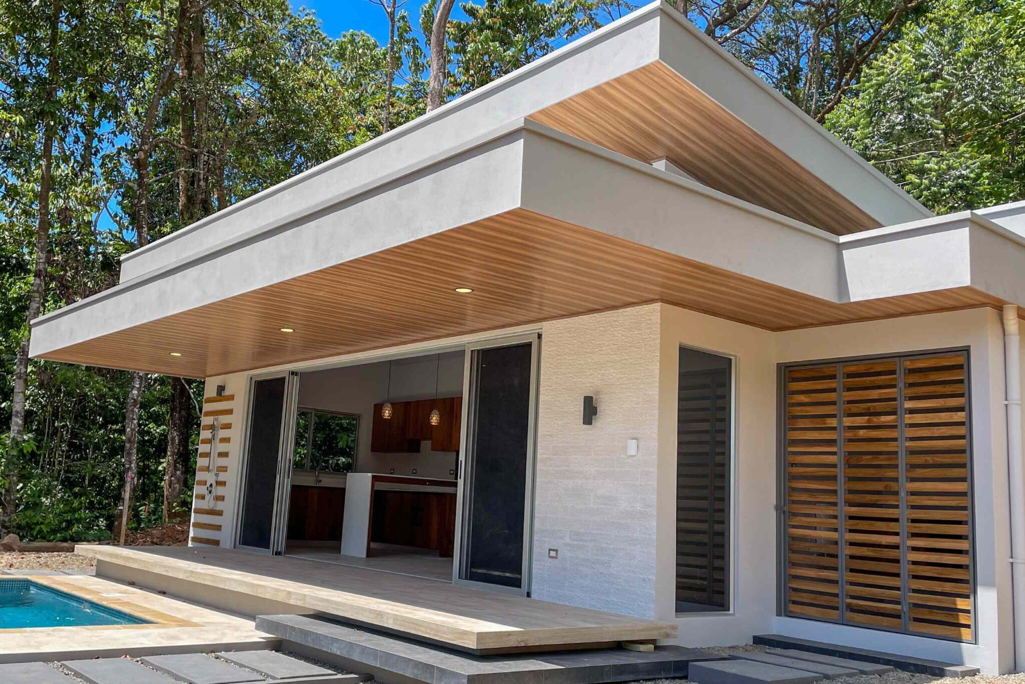 New Construction 2-Bedroom House with Pool & Natural Jungle Setting in Ojochal Costa Rica
