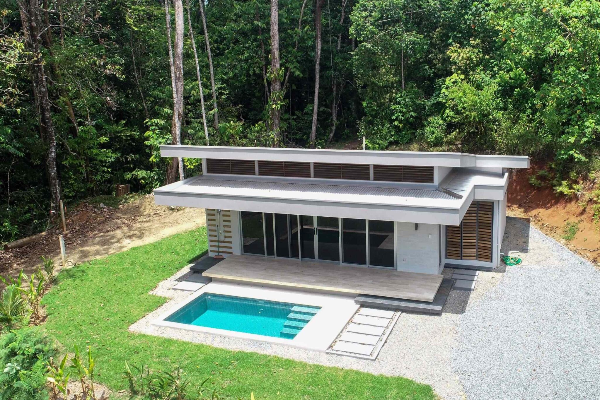 New Construction 2-Bedroom House with Pool & Natural Jungle Setting in Ojochal Costa Rica