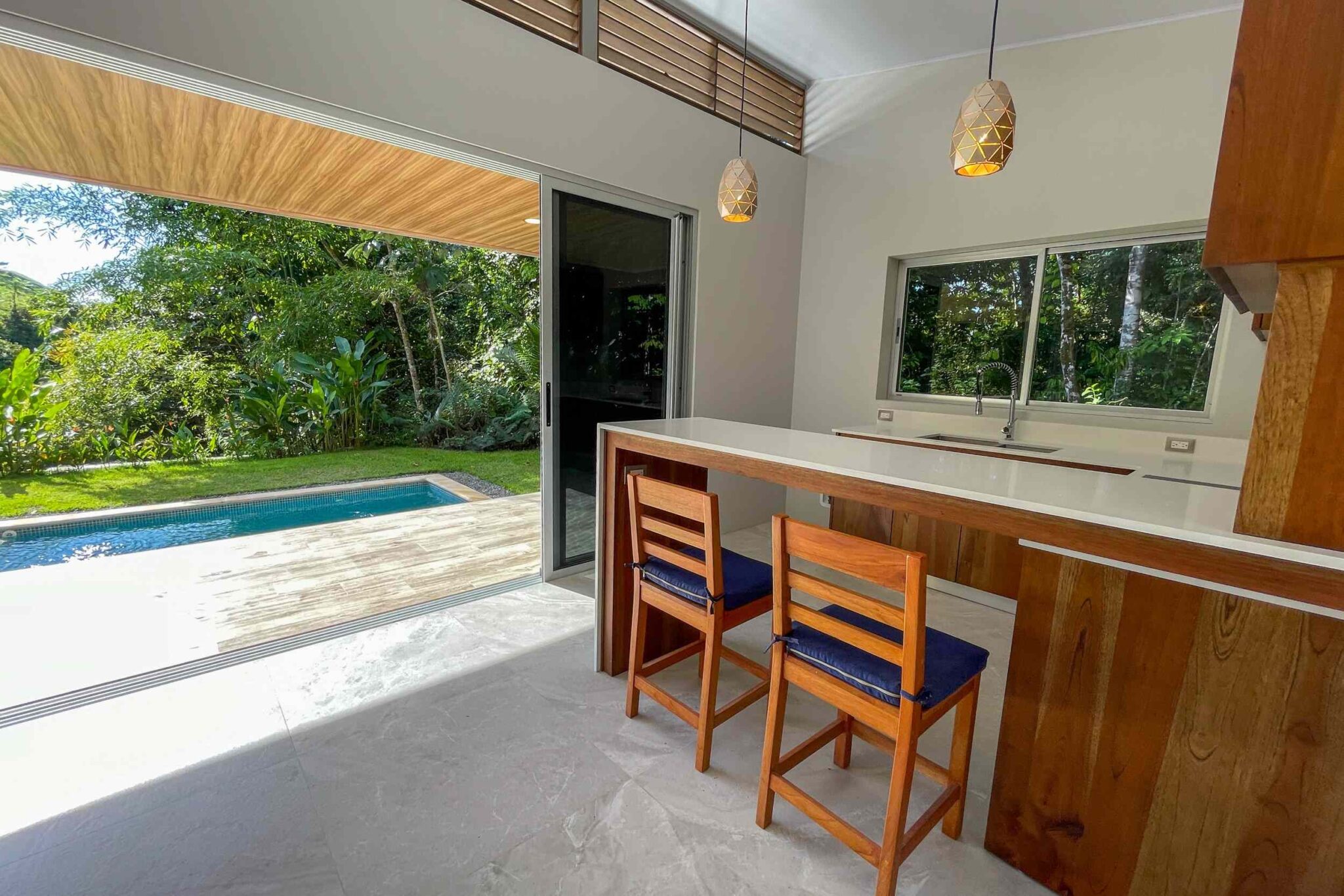 New Construction 2-Bedroom House with Pool & Natural Jungle Setting in Ojochal Costa Rica