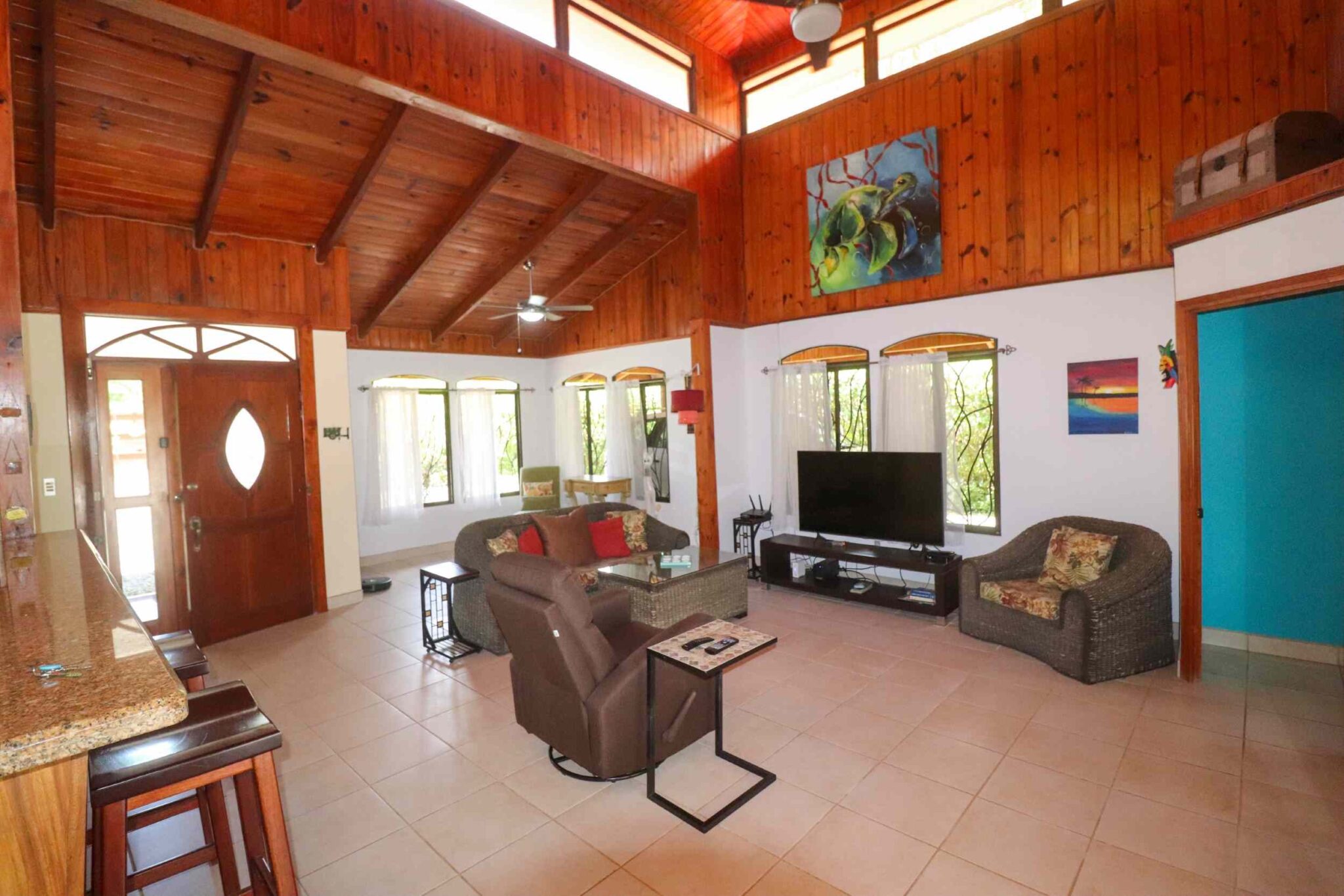 ojochal-calleDelbosque4-1222- (9) Easy-Access Home with Beautiful Outdoor Living Space, Pool & Garden in Ojochal Costa Rica