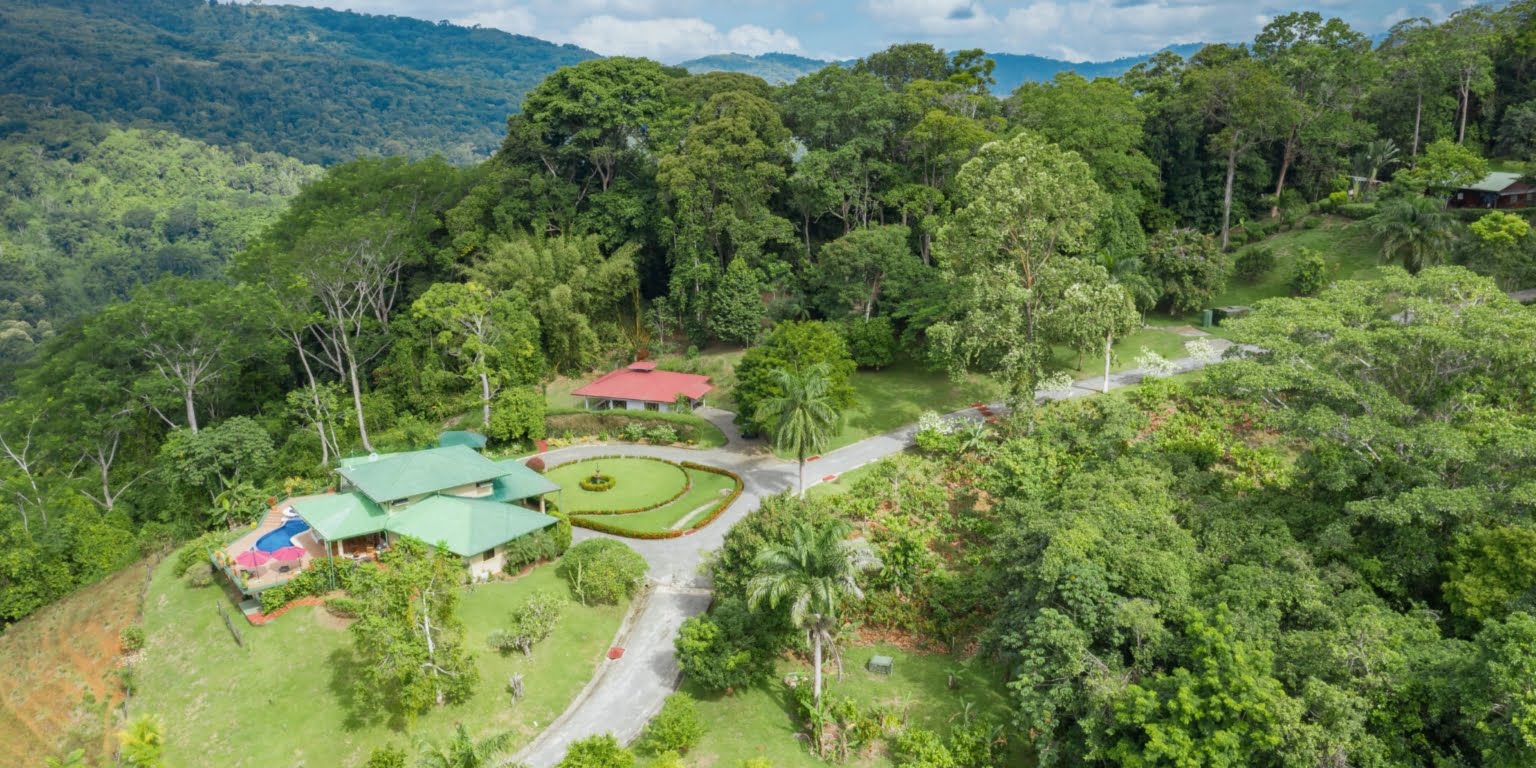 Country Club Feel Oasis Surrounded by Mountains with Cacao Farm in Platanillo above Dominical Costa Rica Country Club Feel Oasis Surrounded by Mountains with Cacao Farm in Platanillo above Dominical Costa Rica