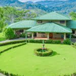 Country Club Feel Oasis Surrounded by Mountains with Cacao Farm in Platanillo above Dominical Costa Rica
