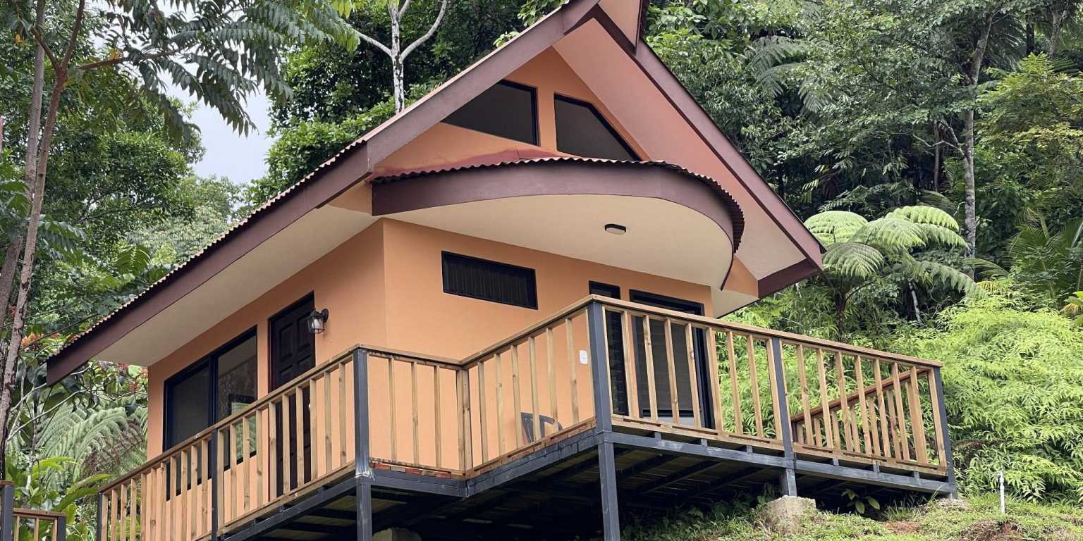 IMG_5463 Sunset Ocean View 1-Bedroom Home with Guest Cabin Surrounded by Rainforest in Uvita Costa Rica