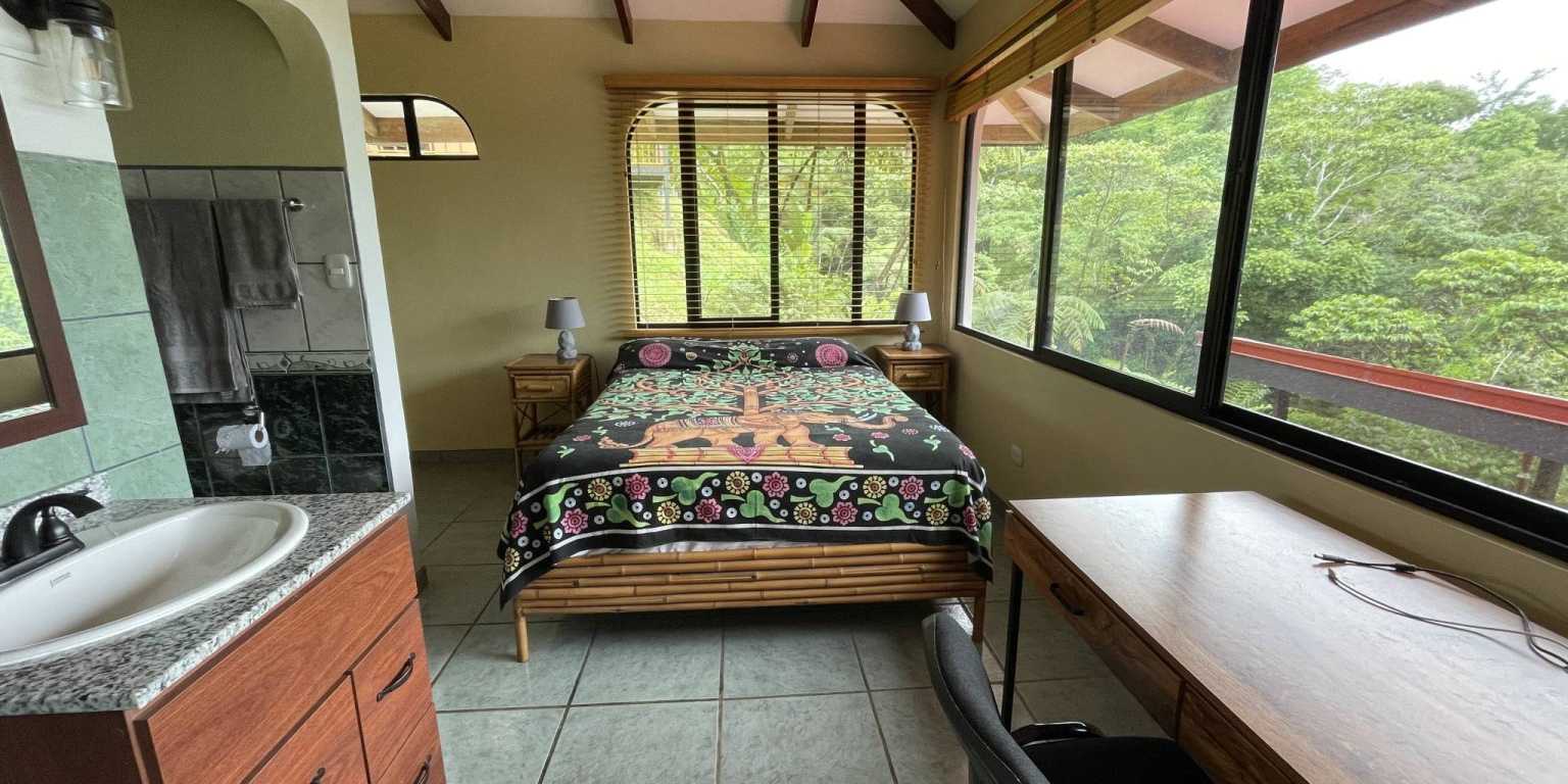 IMG_5449 Sunset Ocean View 1-Bedroom Home with Guest Cabin Surrounded by Rainforest in Uvita Costa Rica
