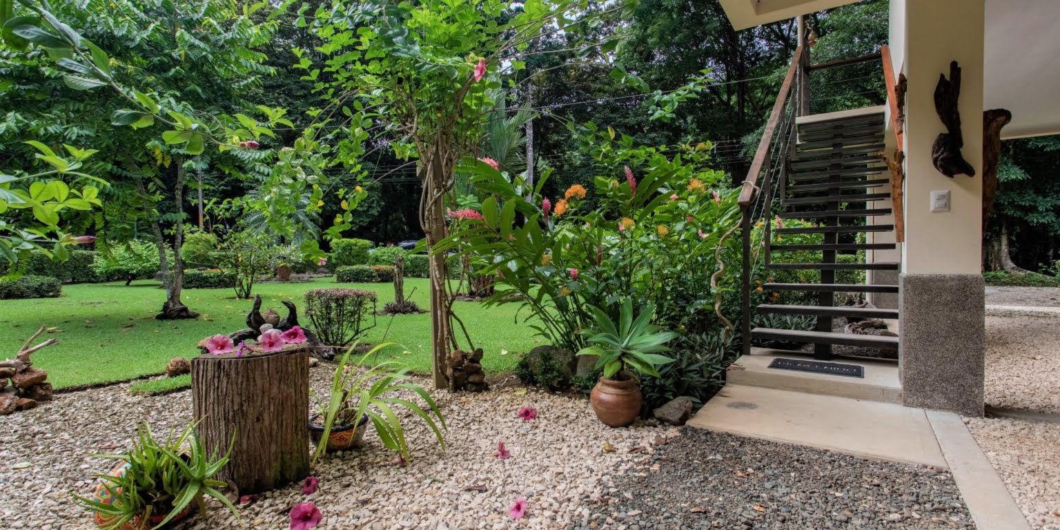 5.5 Stairway Two-Bedroom Jungle View Home in Gated Community with Community Waterfall & Pool in Tres Rios Costa Rica