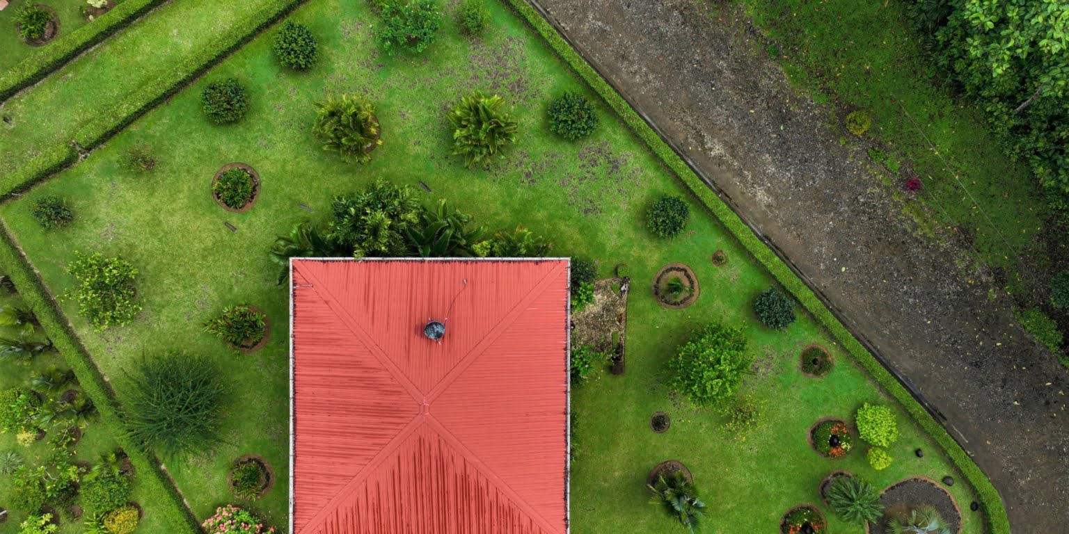 4.5 Drone Two-Bedroom Jungle View Home in Gated Community with Community Waterfall & Pool in Tres Rios Costa Rica