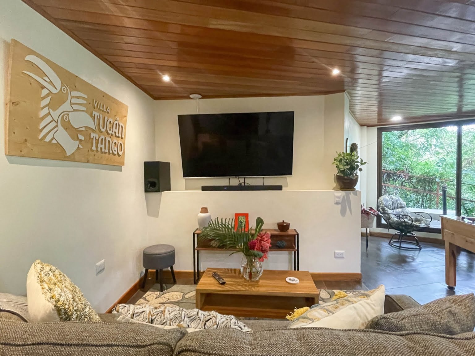 gameroom_5 Tropical Luxury 9-Bedroom Home in Gated Community above Dominicalito Costa Rica