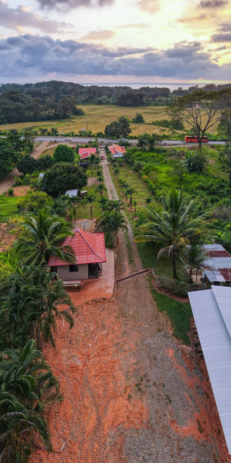 DJI_0109 Commercial Opportunity – Home, Rental Cabins & Room to Build More in Hatillo near Dominical Costa Rica