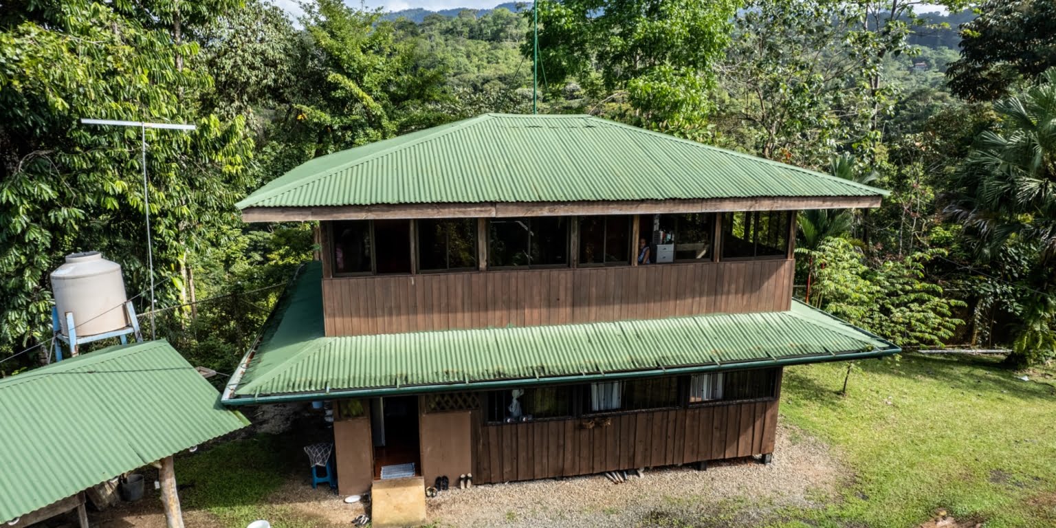 Lot-24 Easy Access Ocean View Lot in Uvita with Existing Simple Casita, Rancho & Pool and Ready to Build more in Uvita Costa Rica