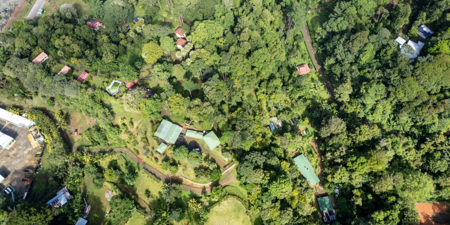 Lot-19 Easy Access Ocean View Lot in Uvita with Existing Simple Casita, Rancho & Pool and Ready to Build more in Uvita Costa Rica