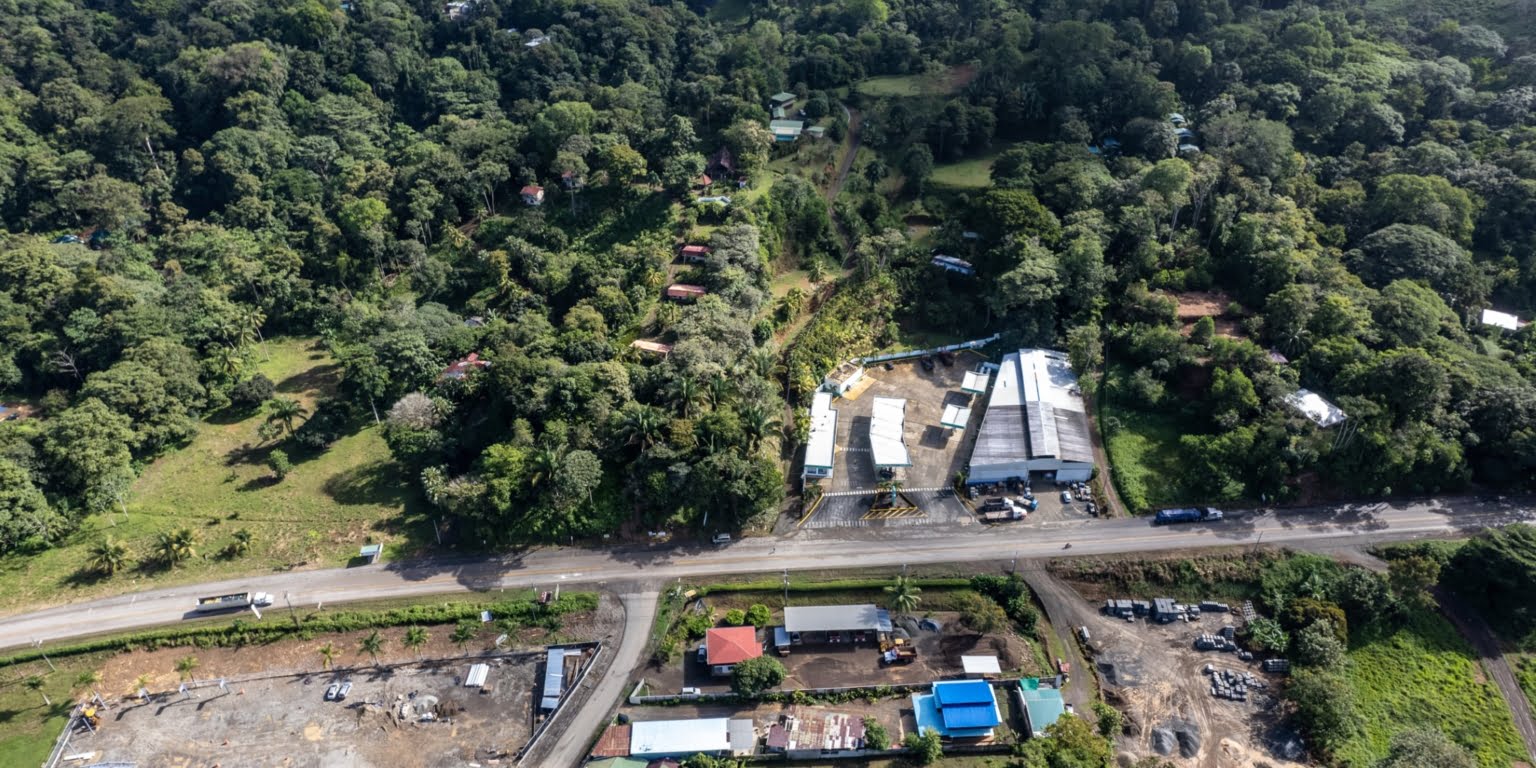 Lot-11 Easy Access Ocean View Lot in Uvita with Existing Simple Casita, Rancho & Pool and Ready to Build more in Uvita Costa Rica