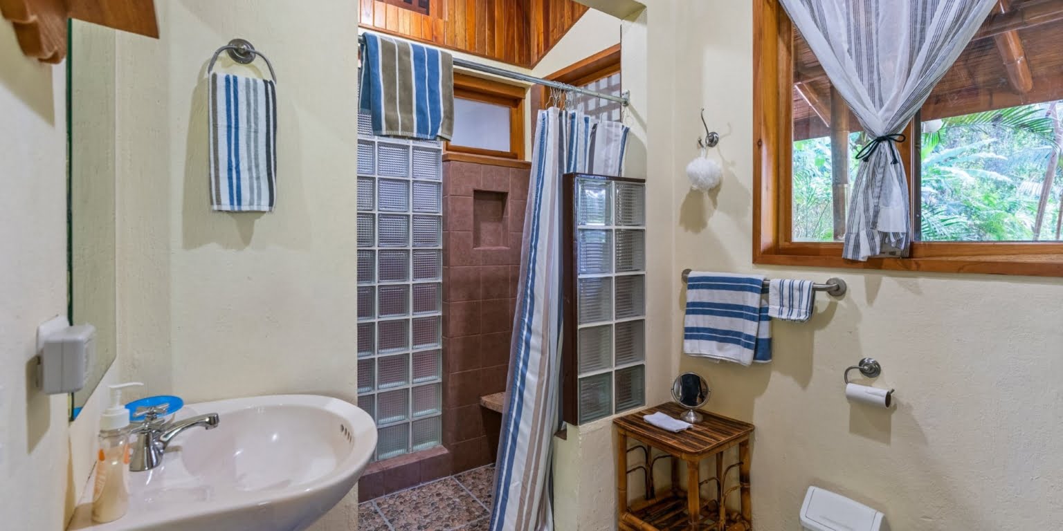 Natural Zen 2-Bedroom Home plus Guest Cabin with Jungle All Around in Lagunas above Dominical Costa Rica