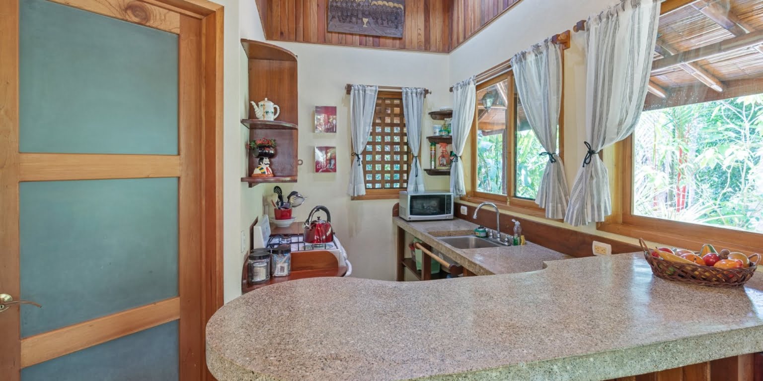 Natural Zen 2-Bedroom Home plus Guest Cabin with Jungle All Around in Lagunas above Dominical Costa Rica