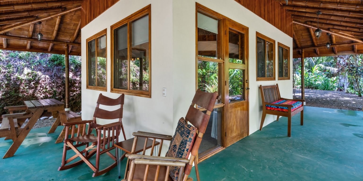 Natural Zen 2-Bedroom Home plus Guest Cabin with Jungle All Around in Lagunas above Dominical Costa Rica