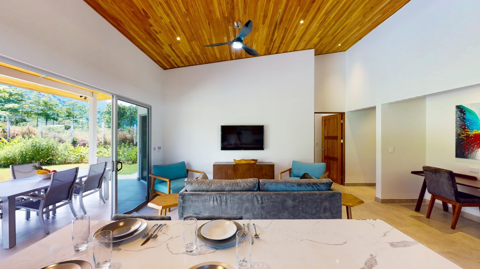 5455 – Ojochal Villa 18 – #7 3 Bedroom Home with Panoramic Mountain View & Pool in Ojochal Costa Rica