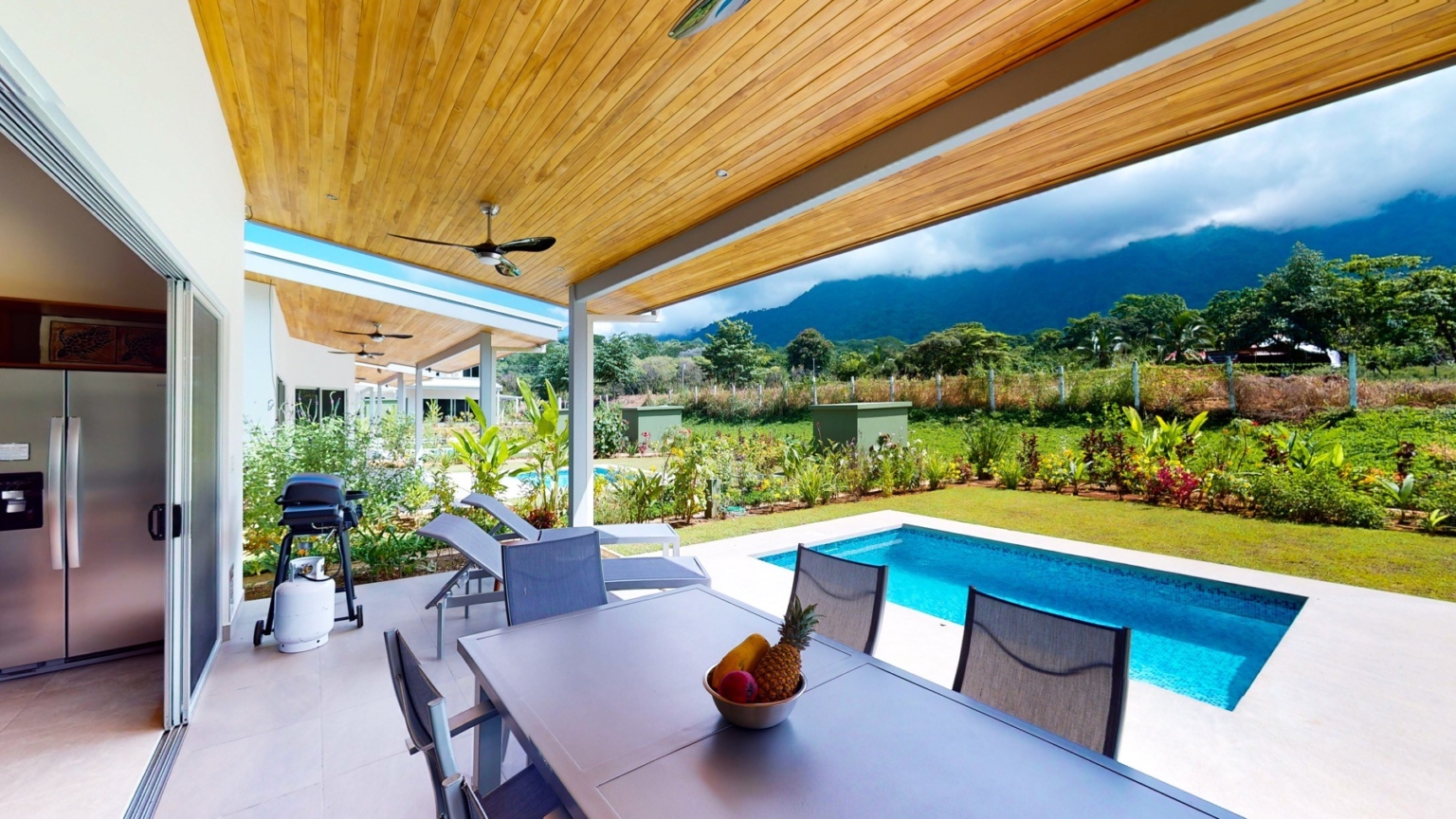 5455 – Ojochal Villa 18 – #6 3 Bedroom Home with Panoramic Mountain View & Pool in Ojochal Costa Rica