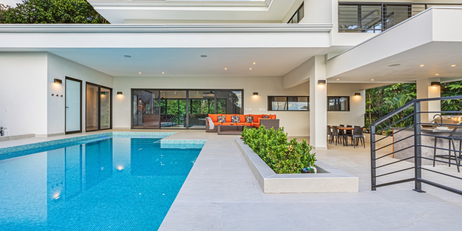 Newly Built, Outstanding Uvita Gem, Hidden in the Jungle Canopy with Ocean & Mountain Views in Uvita Costa Rica