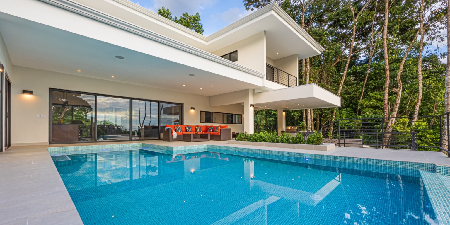 Newly Built, Outstanding Uvita Gem, Hidden in the Jungle Canopy with Ocean & Mountain Views in Uvita Costa Rica