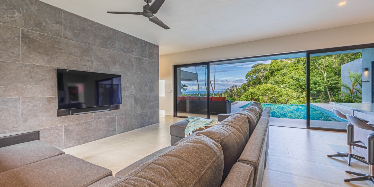 Newly Built, Outstanding Uvita Gem, Hidden in the Jungle Canopy with Ocean & Mountain Views in Uvita Costa Rica