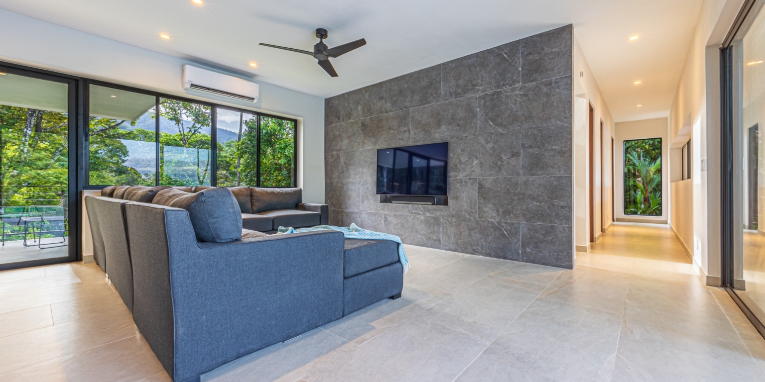 Newly Built, Outstanding Uvita Gem, Hidden in the Jungle Canopy with Ocean & Mountain Views in Uvita Costa Rica