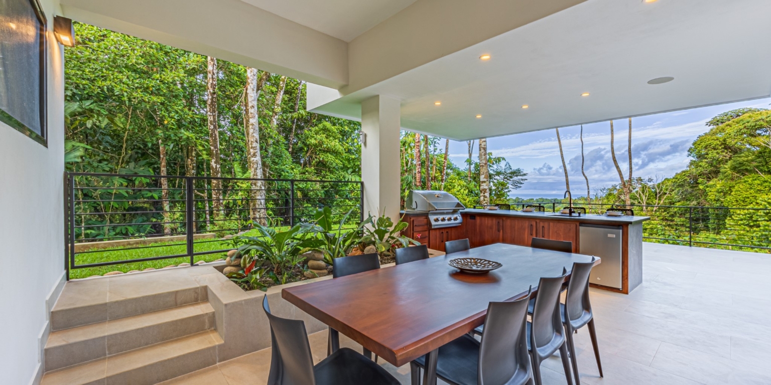 Newly Built, Outstanding Uvita Gem, Hidden in the Jungle Canopy with Ocean & Mountain Views in Uvita Costa Rica