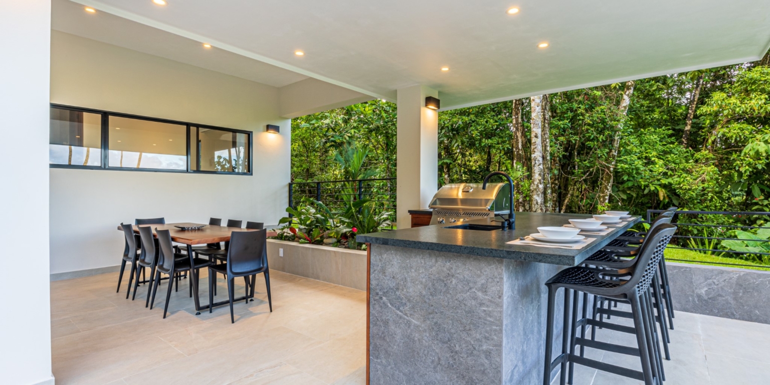 Newly Built, Outstanding Uvita Gem, Hidden in the Jungle Canopy with Ocean & Mountain Views in Uvita Costa Rica