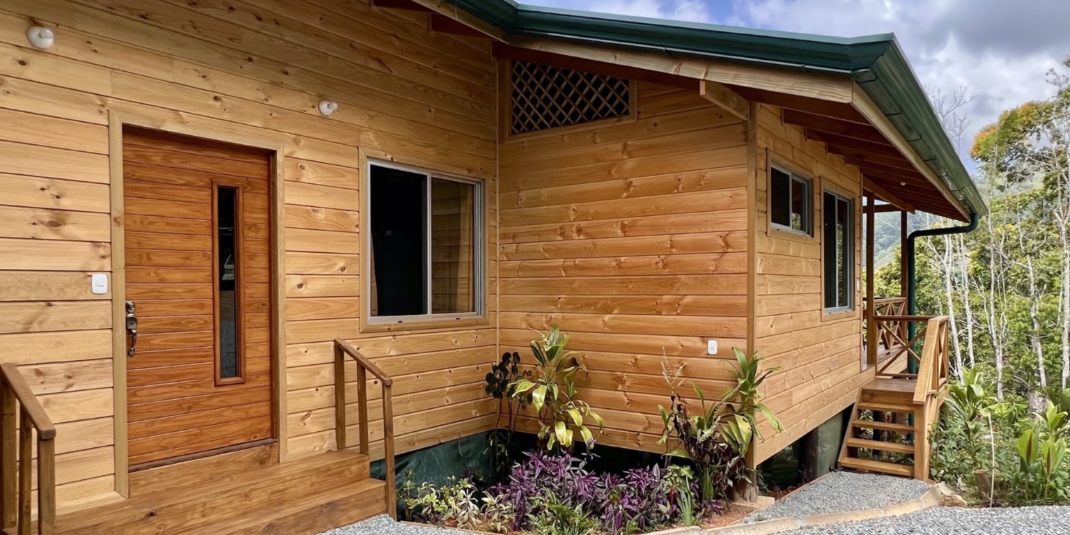 5.4840 House and Cabins Morete 23 Brand New Home And 2 Guest Houses With Breathtaking Views And Waterfall in Uvita Costa Rica