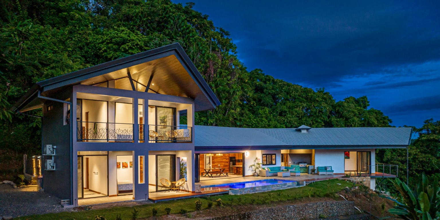 Brand New Modern Style Ocean & Jungle View Home in Ojochal Costa Rica Brand New Modern Style Ocean & Jungle View Home in Ojochal Costa Rica