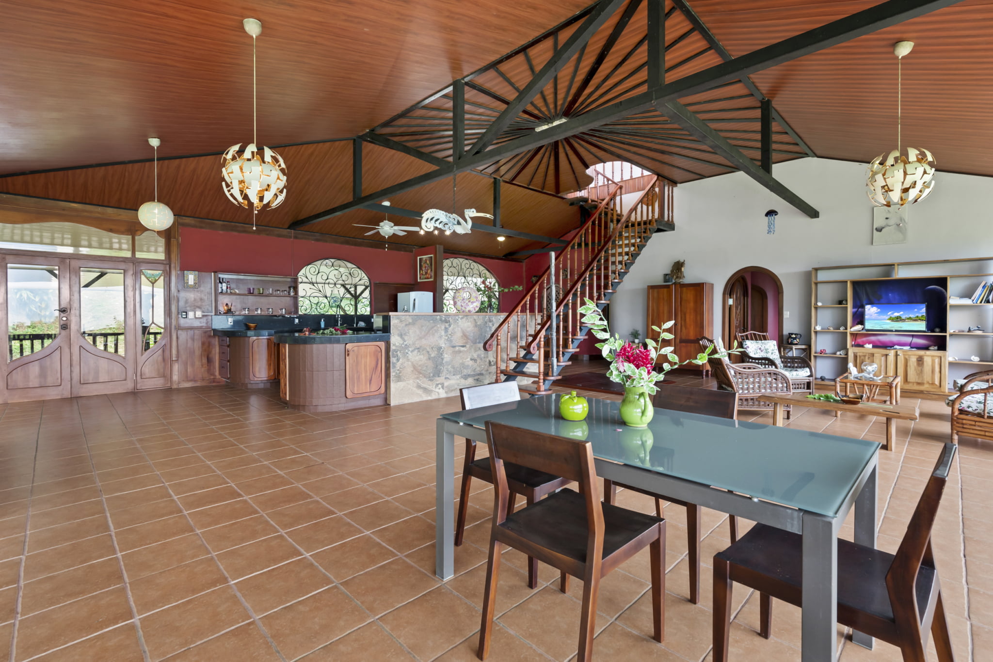 Casa_Ballena_print-41 Easy Access Ocean View 3-Bedroom Home with Separate Living Space in Ballena near Uvita Costa Rica