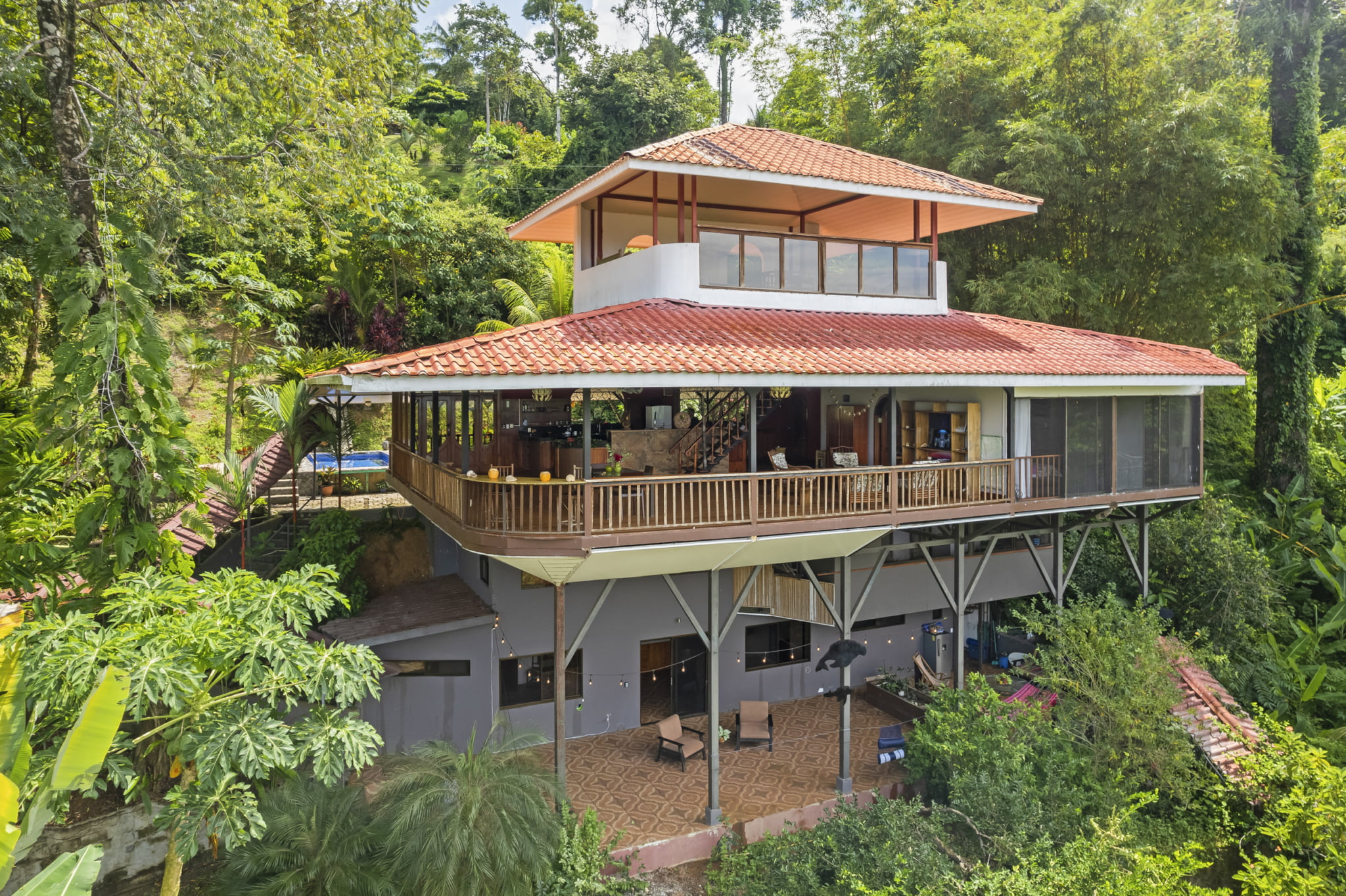 Casa_Ballena_print-06 Easy Access Ocean View 3-Bedroom Home with Separate Living Space in Ballena near Uvita Costa Rica