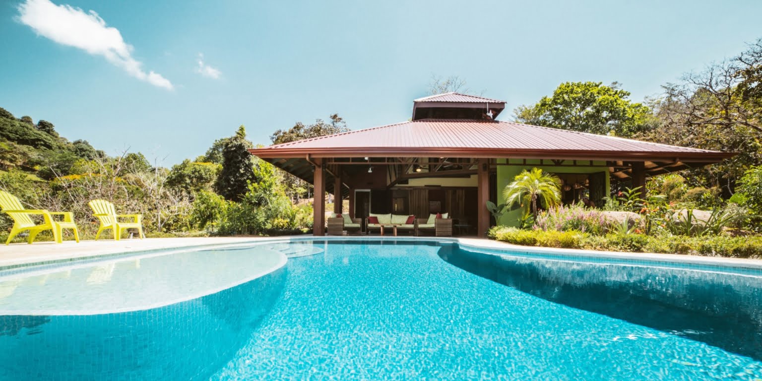 Pat-CR-HOME-20 Rainforest Jungle Retreat Home on 5.24 Acres in Portalon near Dominical Costa Rica