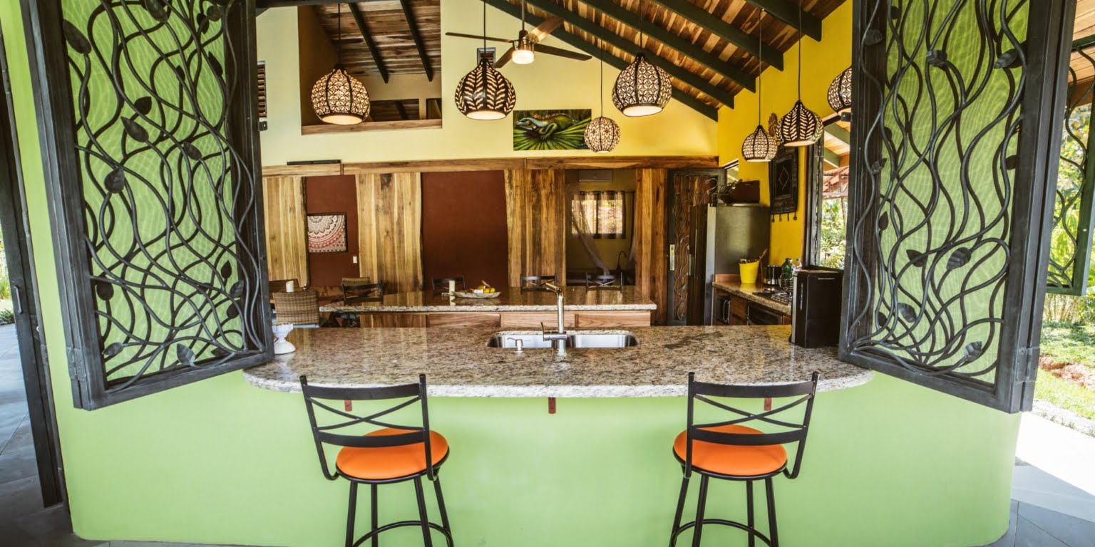 Pat-CR-HOME-17 Rainforest Jungle Retreat Home on 5.24 Acres in Portalon near Dominical Costa Rica
