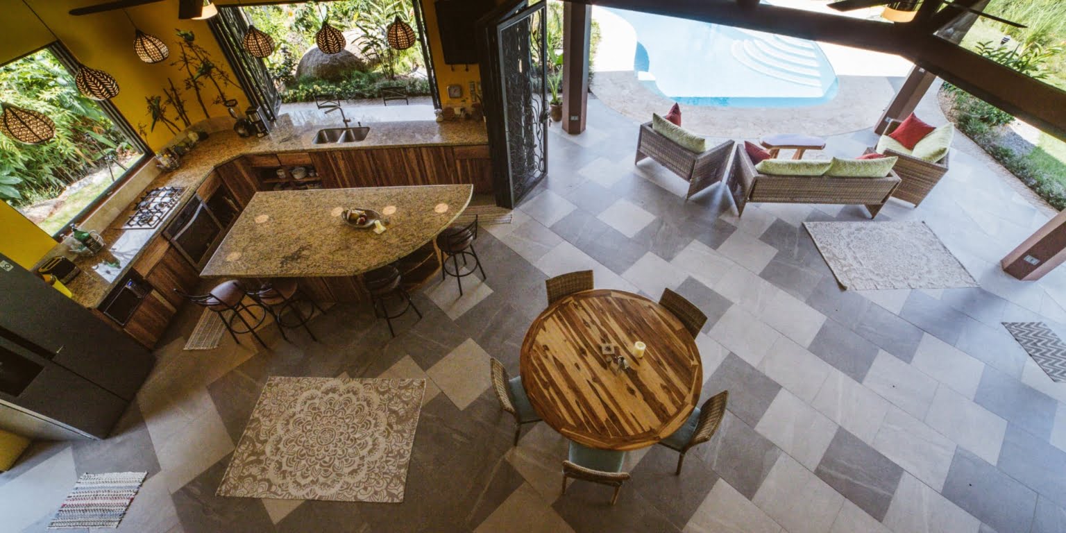 Pat-CR-HOME-15 Rainforest Jungle Retreat Home on 5.24 Acres in Portalon near Dominical Costa Rica
