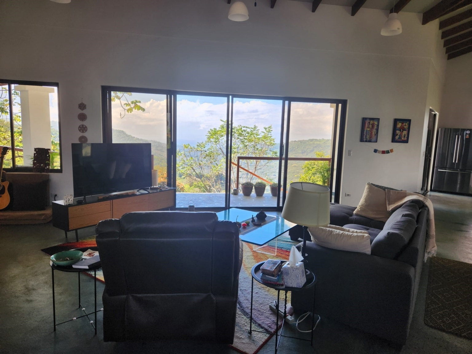Ocean & Mountain 360 Degree Views from this 3-Bedroom Home With Pool in Platanillo above Dominical Costa Rica