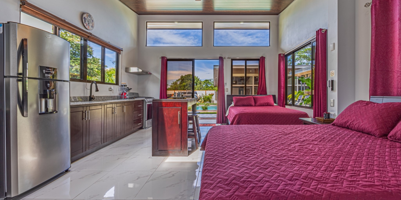 Villa with 2-Bedrooms Plus 2 Rental Casitas & Big Pool in an Amazing Location Walking Distance to Town in Uvita Costa Rica Villa with 2-Bedrooms Plus 2 Rental Casitas & Big Pool in an Amazing Location Walking Distance to Town in Uvita Costa Rica