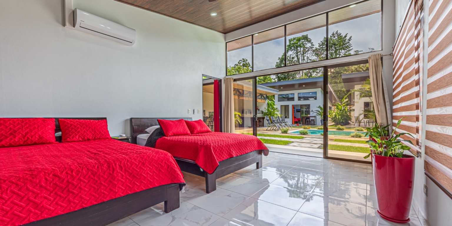 Villa with 2-Bedrooms Plus 2 Rental Casitas & Big Pool in an Amazing Location Walking Distance to Town in Uvita Costa Rica Villa with 2-Bedrooms Plus 2 Rental Casitas & Big Pool in an Amazing Location Walking Distance to Town in Uvita Costa Rica