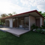 Pre-Construction Ocean View Home in a Gated Community in Ojochal Costa Rica