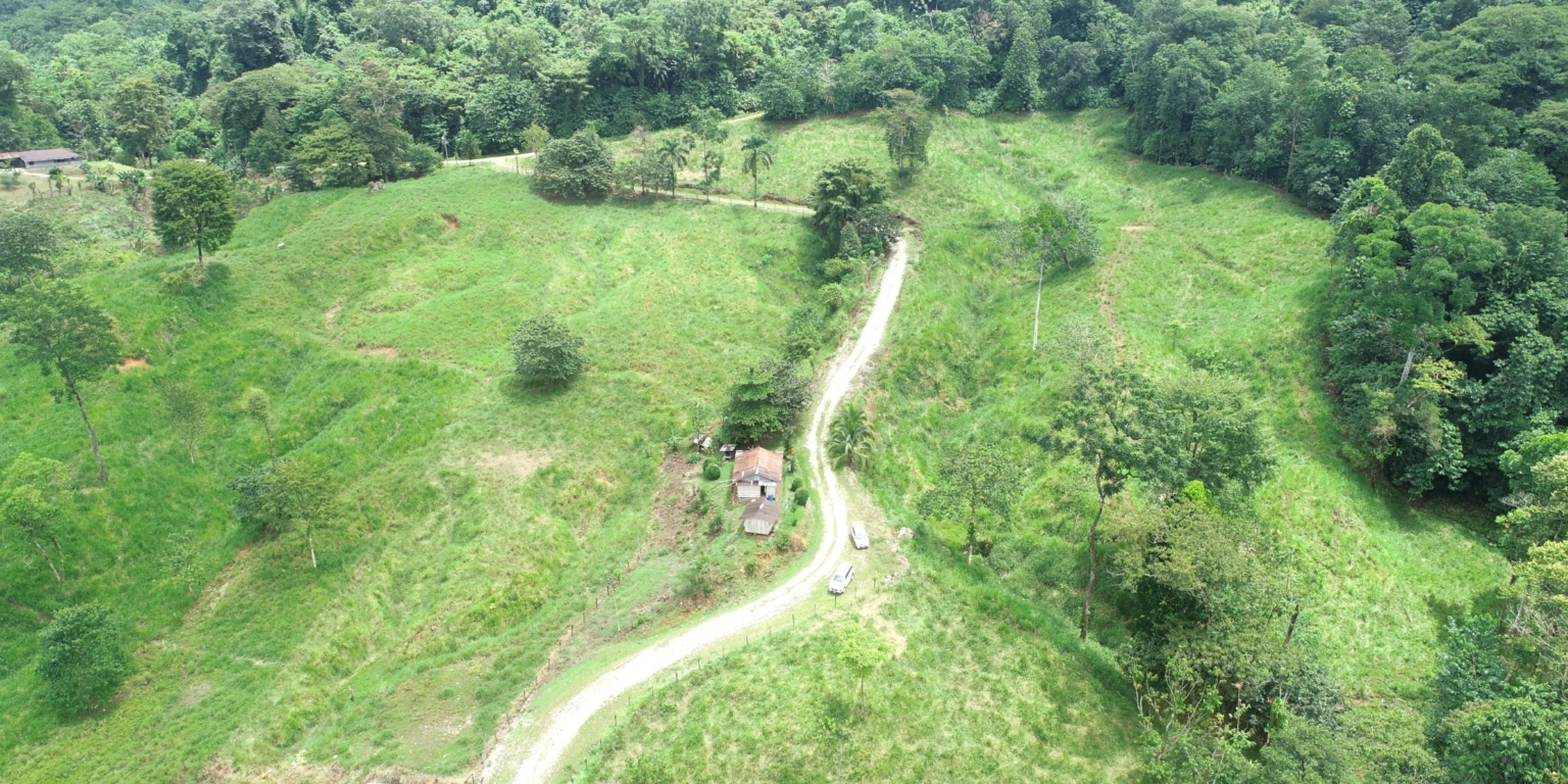 5 (2) 170 Acre Farm with Easy Access, Legal Water, Mountain Views, Forest & Abundant Water in Rio Claro Costa Rica