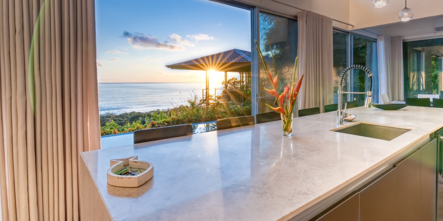 White Water Ocean & Sunset View 3-Bedroom Home in a Gated Community in Dominical Costa Rica White Water Ocean & Sunset View 3-Bedroom Home in a Gated Community in Dominical Costa Rica