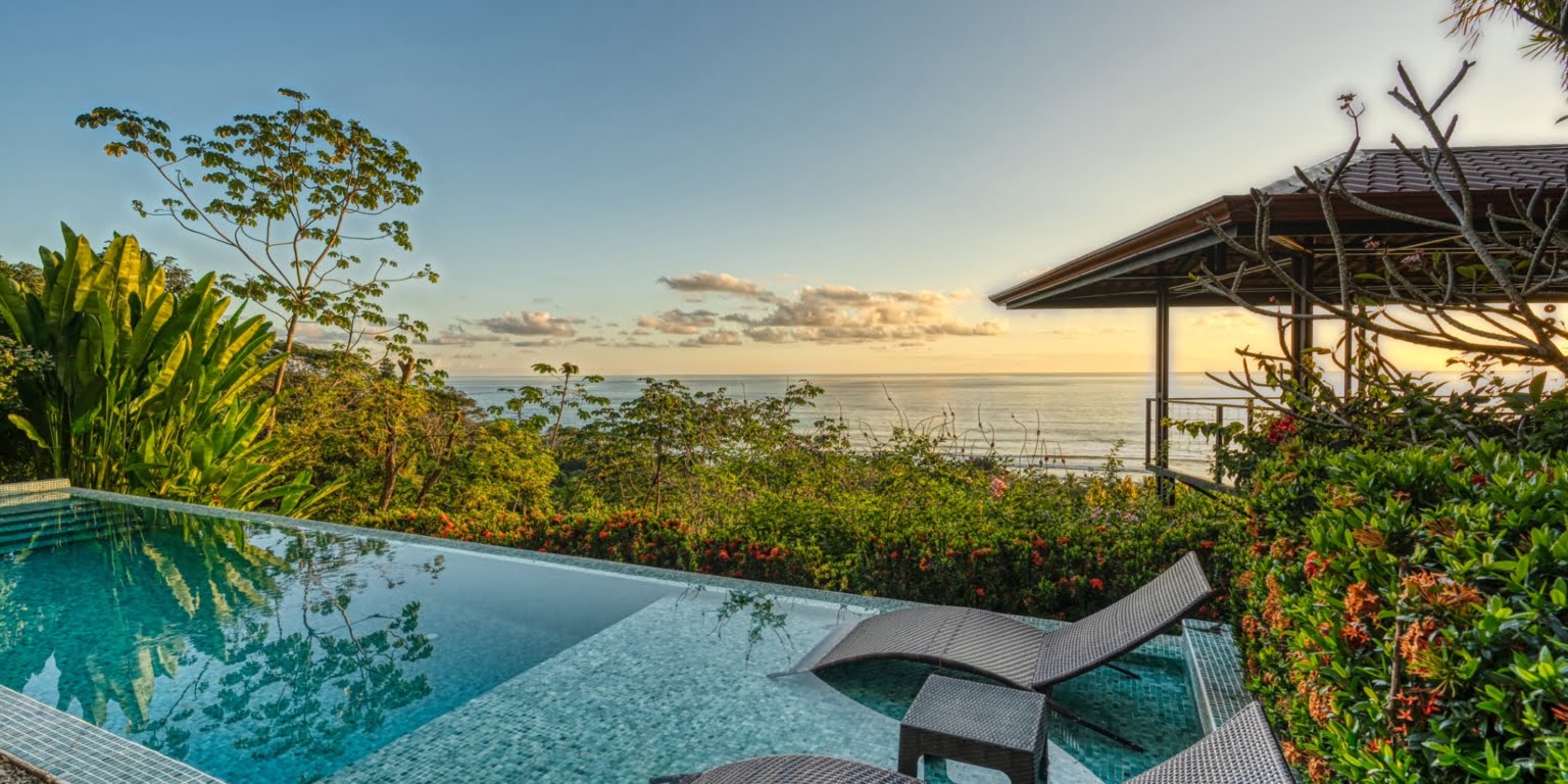 White Water Ocean & Sunset View 3-Bedroom Home in a Gated Community in Dominical Costa Rica White Water Ocean & Sunset View 3-Bedroom Home in a Gated Community in Dominical Costa Rica