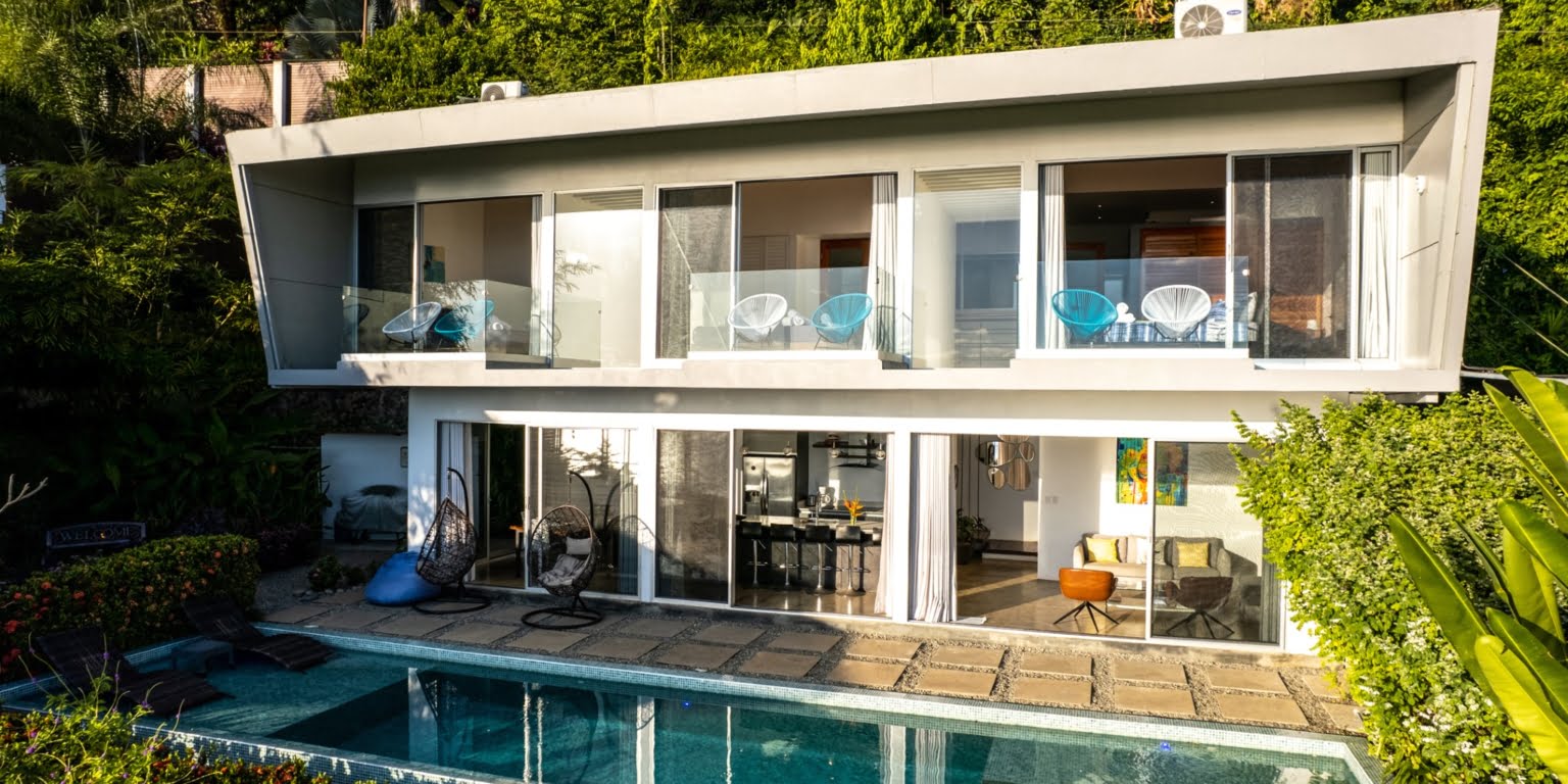 White Water Ocean & Sunset View 3-Bedroom Home in a Gated Community in Dominical Costa Rica White Water Ocean & Sunset View 3-Bedroom Home in a Gated Community in Dominical Costa Rica