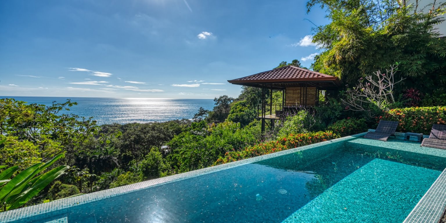 White Water Ocean & Sunset View 3-Bedroom Home in a Gated Community in Dominical Costa Rica White Water Ocean & Sunset View 3-Bedroom Home in a Gated Community in Dominical Costa Rica