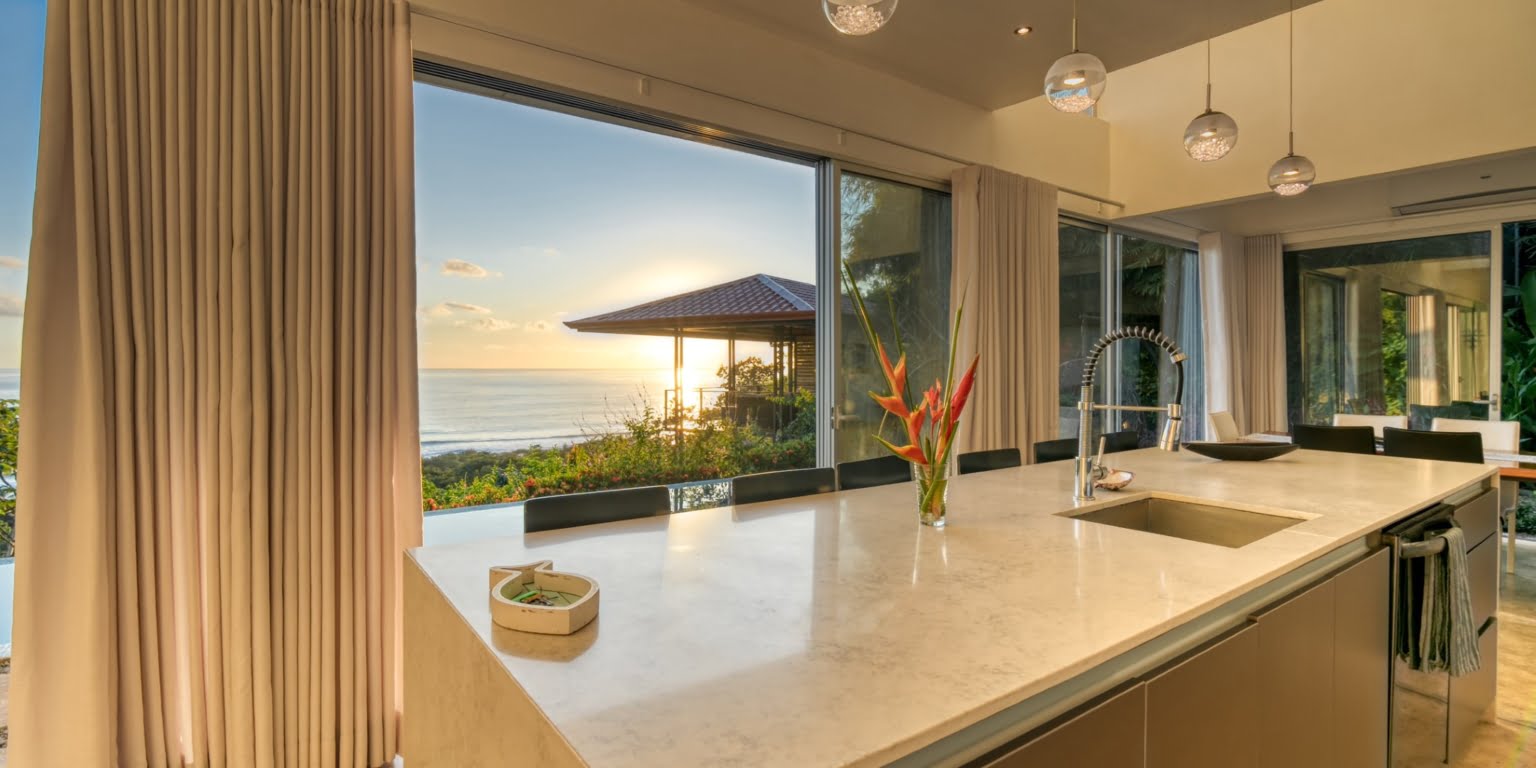 White Water Ocean & Sunset View 3-Bedroom Home in a Gated Community in Dominical Costa Rica White Water Ocean & Sunset View 3-Bedroom Home in a Gated Community in Dominical Costa Rica