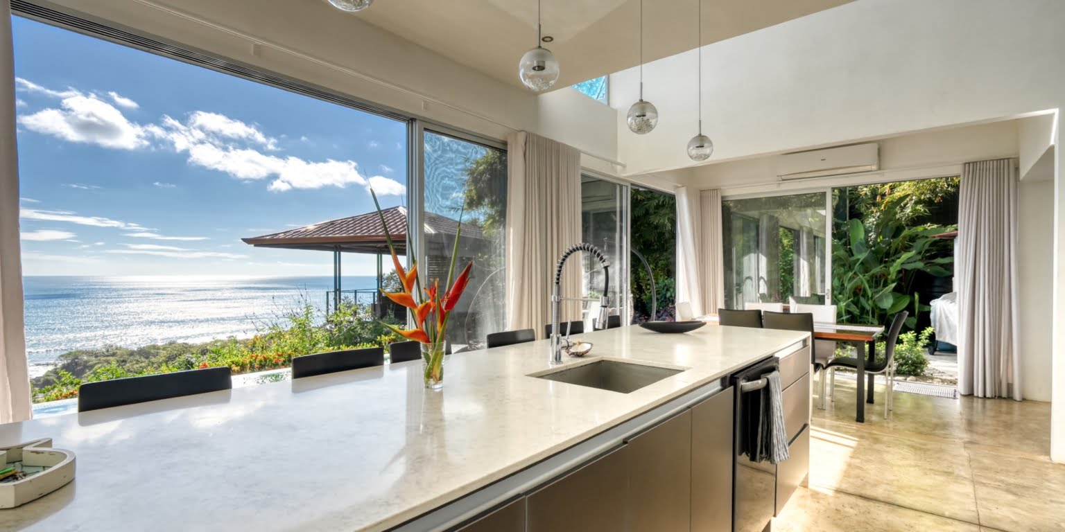 White Water Ocean & Sunset View 3-Bedroom Home in a Gated Community in Dominical Costa Rica White Water Ocean & Sunset View 3-Bedroom Home in a Gated Community in Dominical Costa Rica
