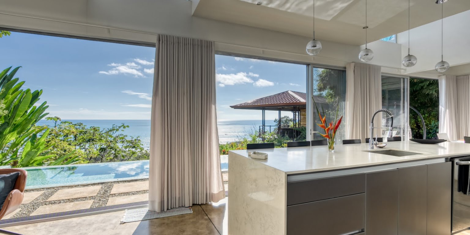 White Water Ocean & Sunset View 3-Bedroom Home in a Gated Community in Dominical Costa Rica White Water Ocean & Sunset View 3-Bedroom Home in a Gated Community in Dominical Costa Rica