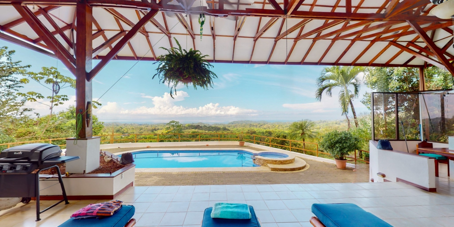 ecd621ff-0179-4f3e-a5b2-2cd6dd18e042 Expansive Oceanview from this 4-Bedroom Home with Big Pool In Ojochal Costa Rica